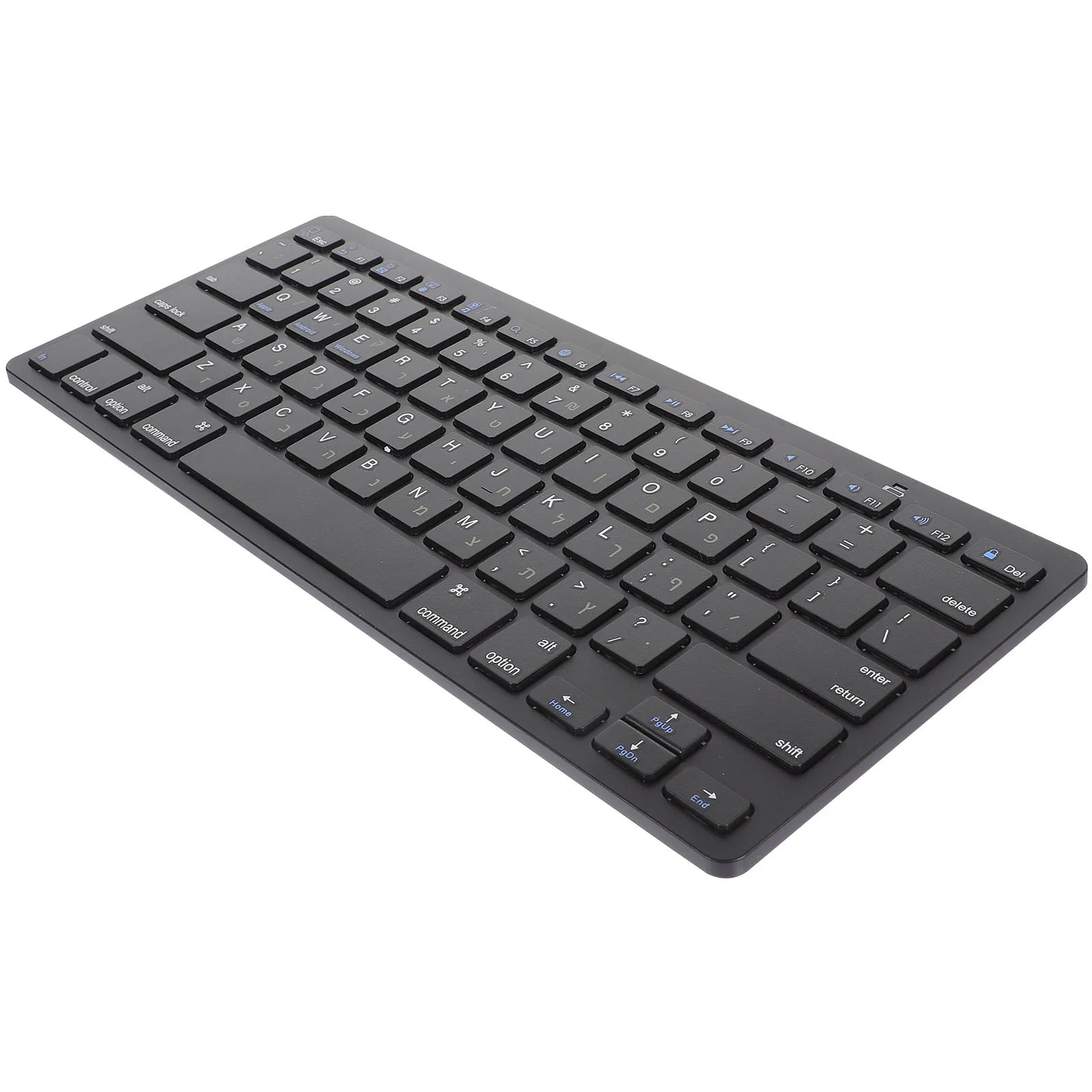 Hebrew Keyboard Office Portable Mechanical Wireless Laptop Computer Accessory Silent Abs For Phone Work