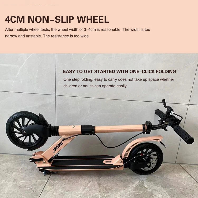 Upgraded adult scooter all-aluminum scooter Foldable Men & Women City Work Outdoor Sports Portable Pedal Scooter