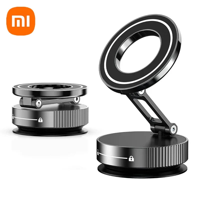 Xiaomi Super Strong Magnetic Phone Holder Foldable Design 360° Adjustable Vacuum Car Mount For Car Desk Bathroom Phone Holder