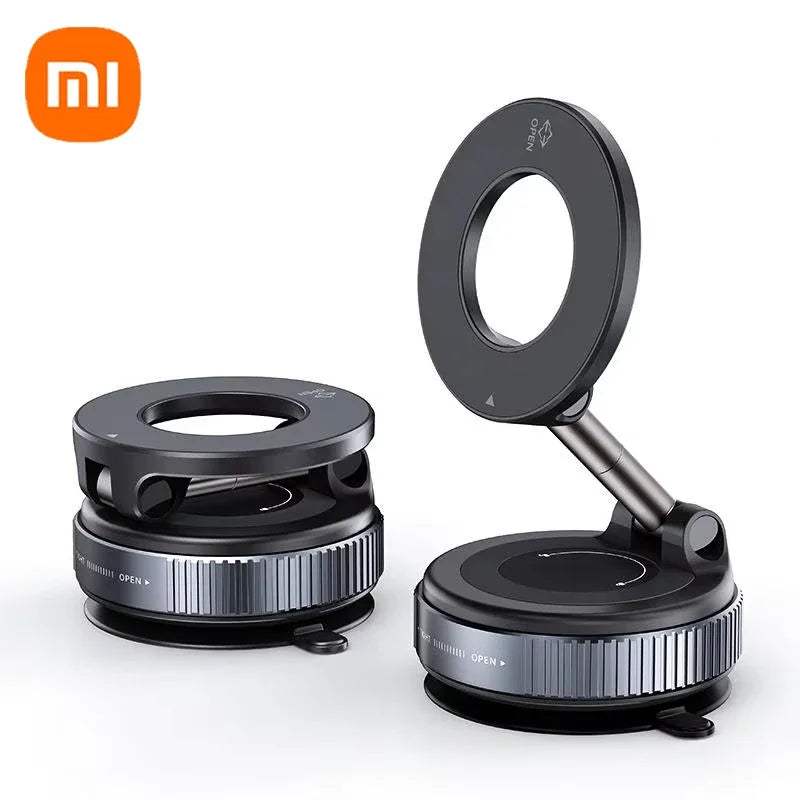 Xiaomi Super Strong Magnetic Phone Holder Foldable Design 360° Adjustable Vacuum Car Mount For Car Desk Bathroom Phone Holder