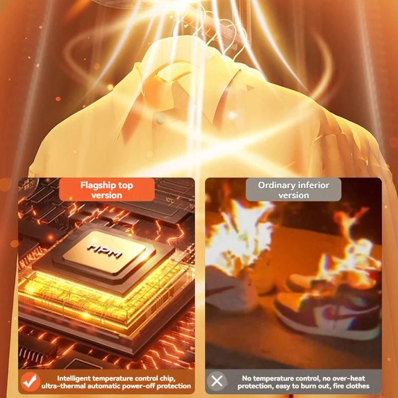 Mini Multifunctional Dryer Electric Clothes Dryer Portable Compact Foldable Laundry Dryer Machine with Dryer Bag and Time Settin