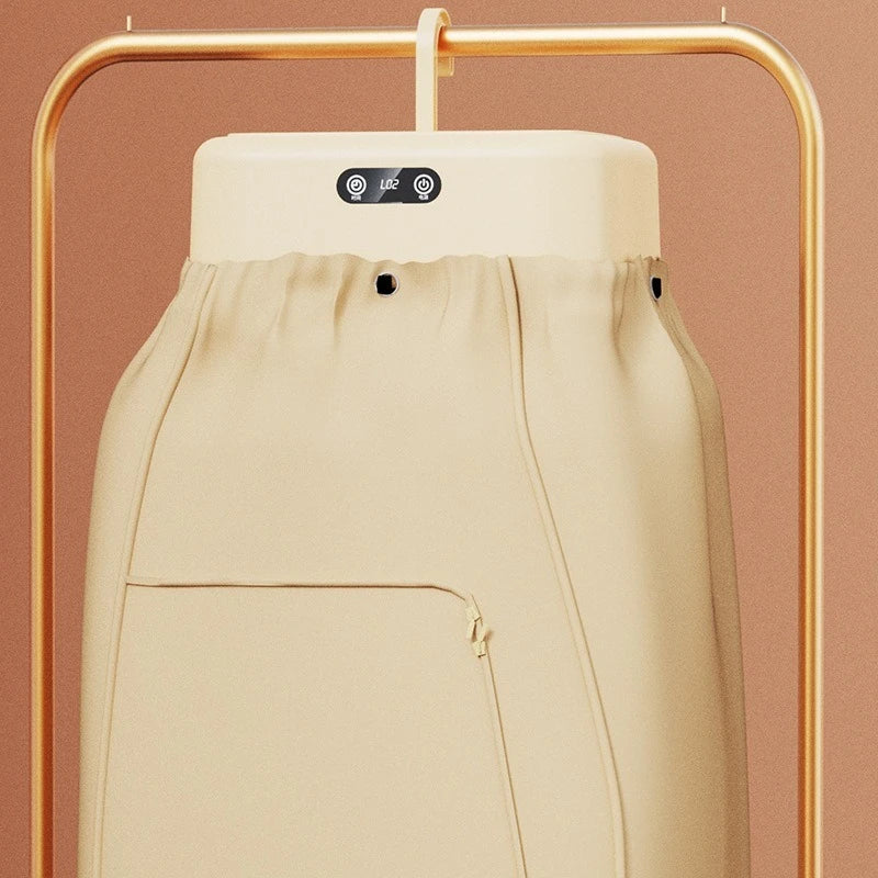 Mini Multifunctional Dryer Electric Clothes Dryer Portable Compact Foldable Laundry Dryer Machine with Dryer Bag and Time Settin