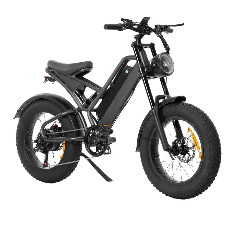 Brand New AiliFe K7 Full Suspension 20" 250w Electric Bicycle 1000w Electric Bike 1000w 48v Eu Warehouse Fat Tire EBike for All